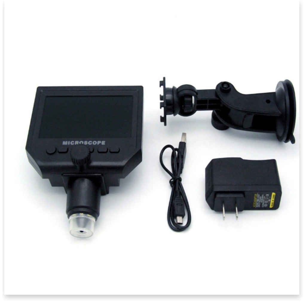 Kính hiển vi kỹ thuật số ứng dụng nhiều ngành màn hình 4.3 inch zoom 600X HD Sony lens 2021    -TTHome