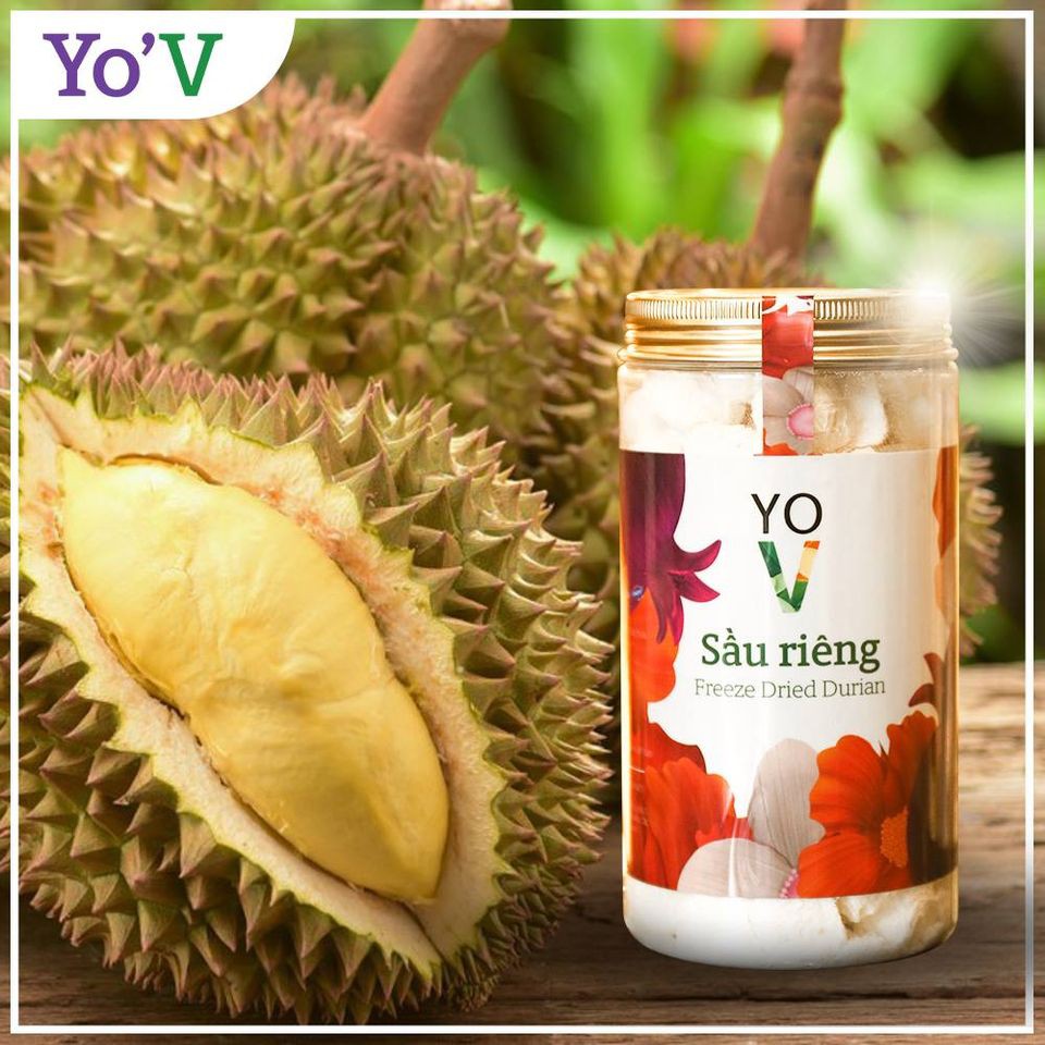 Sữa chua sấy YoV VINAMIT SẦU RIÊNG 60g (Lon)