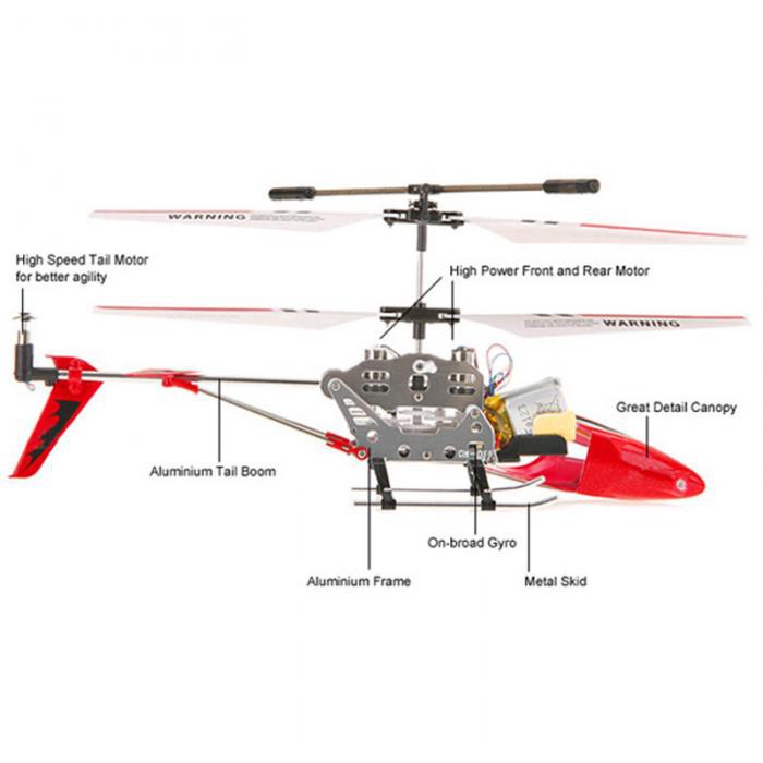 Syma S107G Máy bay trực thăng điều khiển từ xa ba kênh Chống va chạm Thiết bị chống rơi Máy bay hợp kim Gyro