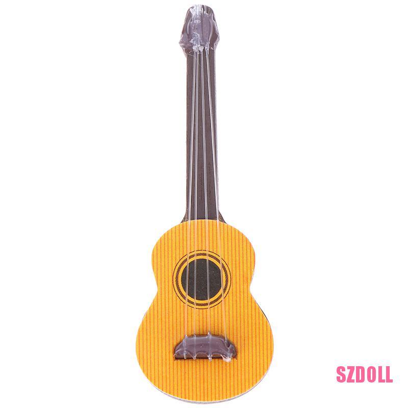 Đồ Chơi Đàn Ghita Cho Búp Bê SZDOLL6 Tỉ Lệ 1:12