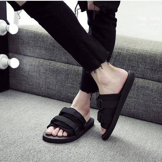 Dép Unisex Quai Ngang Nam Nữ Hot Trend Đế Cao 3CM Tôn Dáng Siêu Nhẹ Êm - 3030M