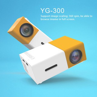 Máy chiếu mini yg300 màn hình lcd hd 1080p cho gia đình