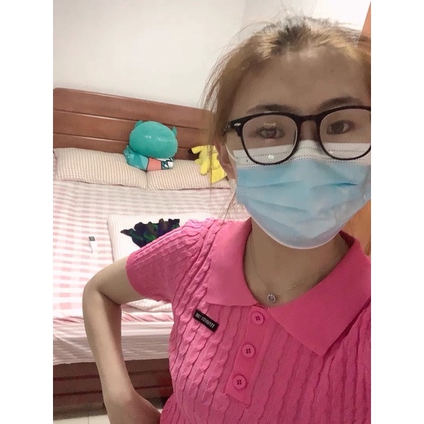 Áo len crotop nữ, áo polo crotop dáng ngắn | BigBuy360 - bigbuy360.vn