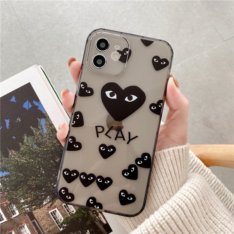 Iphone 6/6p/7/7p/8/8p/xr/x/xs max/11/11pro/11pro max/12/12pro/12pro max fasion love TPU silicon case cover