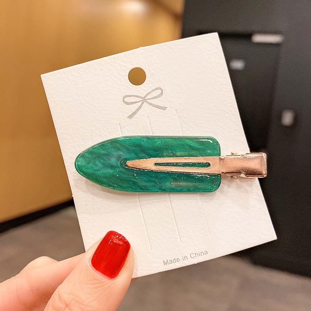 Kẹp Tóc Hình Chú Gấu Màu Xanh Lá Cây Nhỏ Nhắn Thời Trang Hàn Quốc WMES15H Dành Cho Bạn Nữ