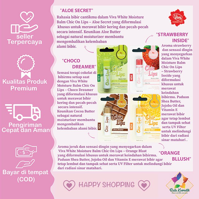 (hàng Mới Về) Son Dưỡng Môi Chiết Xuất Dầu Jojoba Lô Hội Vit E 4.2g Viva