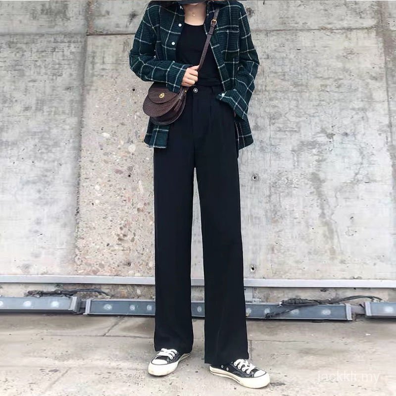 Quần Dài Nữ Ống Rộng Lưng Cao Thời Trang | BigBuy360 - bigbuy360.vn