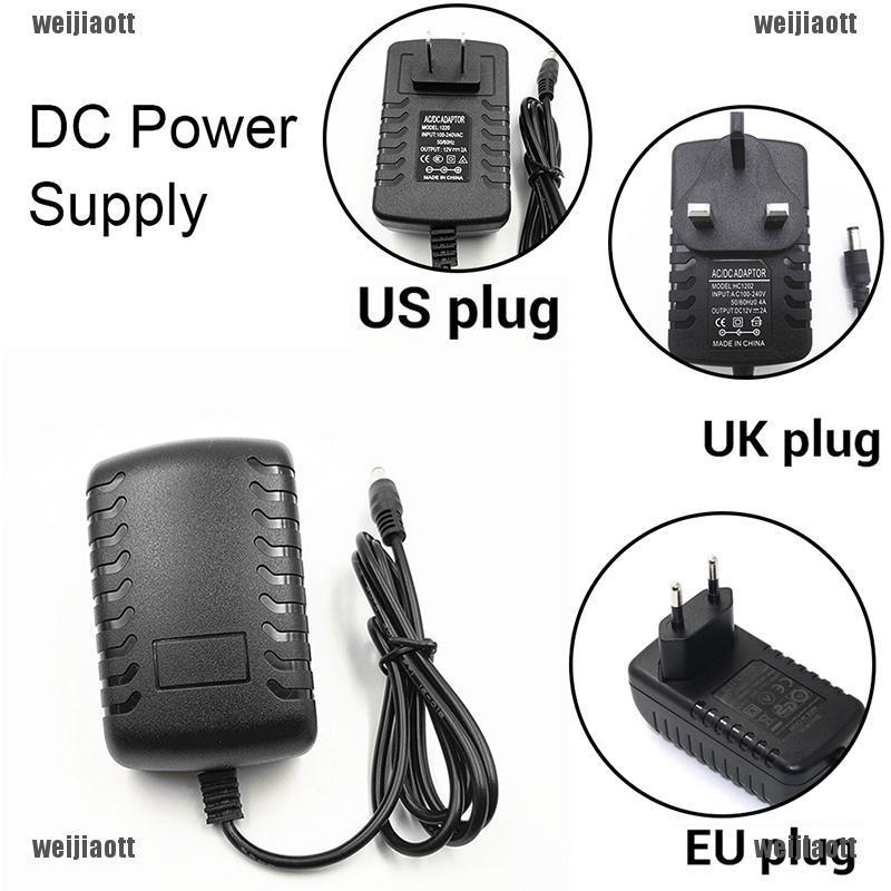 Bộ sạc 12V 2A AC / DC cho CCTV Security DVR Camera