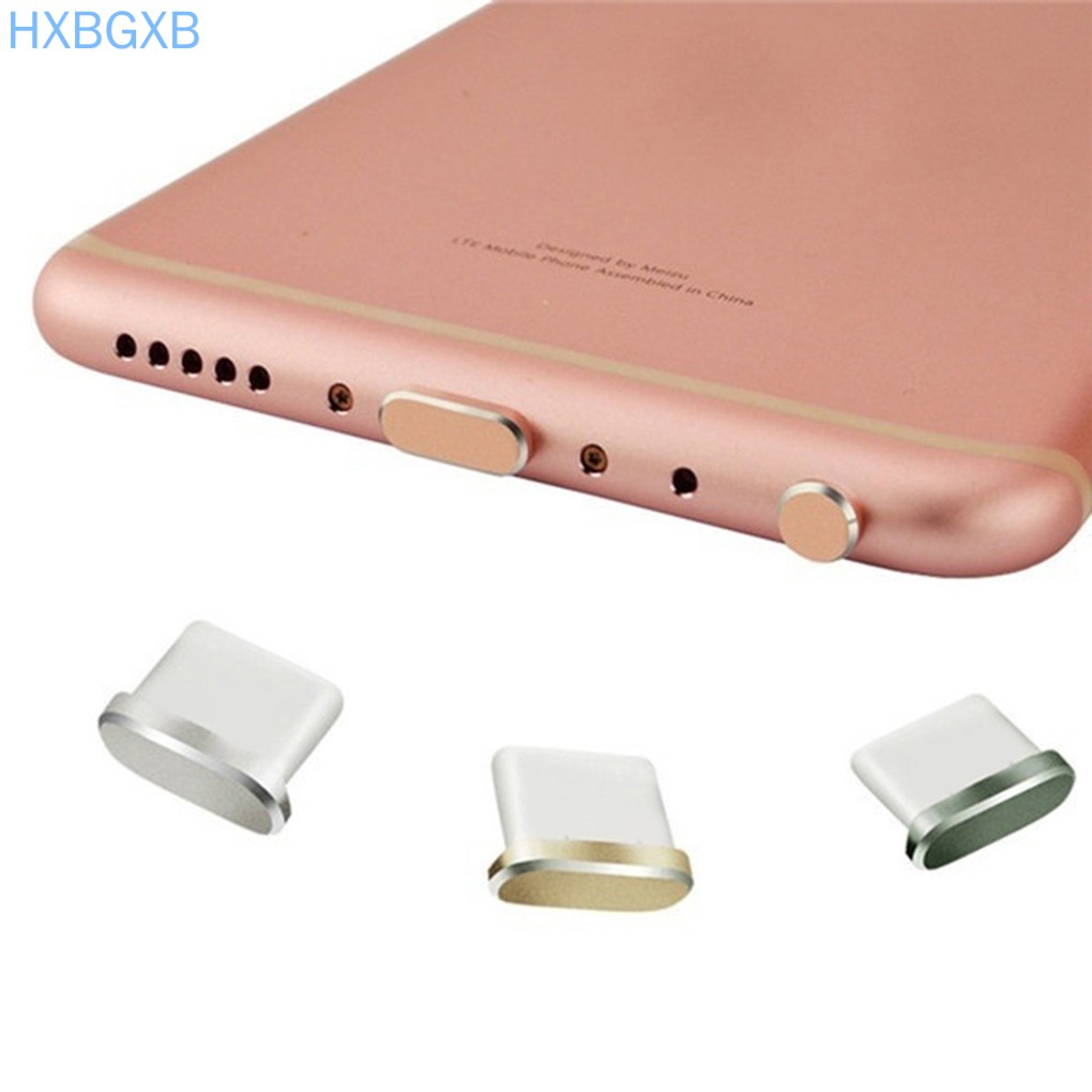 Set 2 Nút Chống Bụi Cho Cổng Sạc Điện Thoại Xiaomi Huawei Samsung