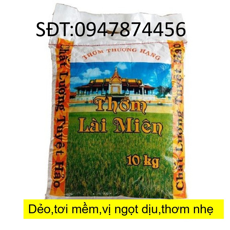 Gạo Thơm Lài Miên 10KG
