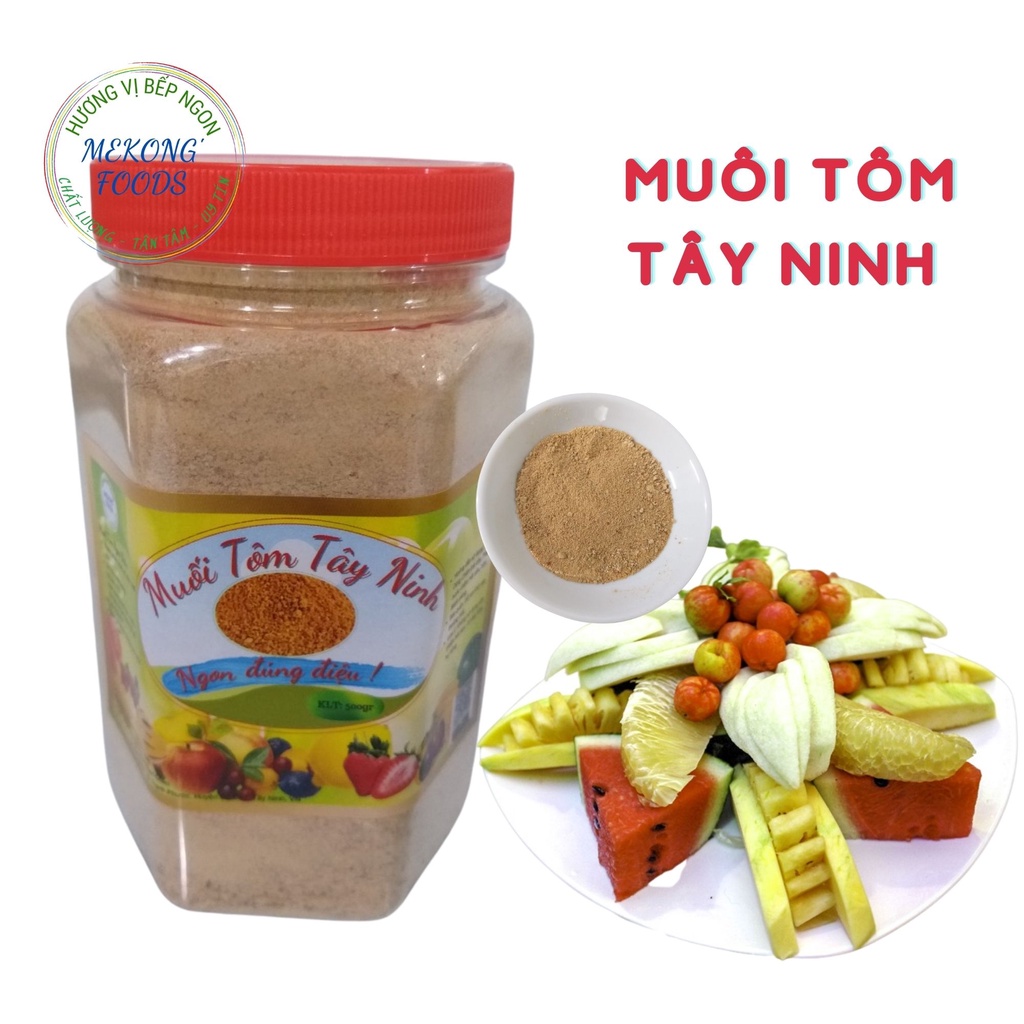 Muối Tôm Nhuyễn/HẠT Loại 1 Siêu Ngon hủ 500gr