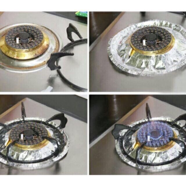 10 miếng lót bếp ga Nhật xịn vuông + tròn