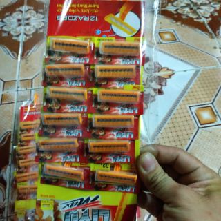 Combo 10 vỉ bàn cạo râu 12 chiếc /1 vỉ