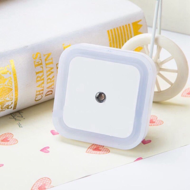 Đèn ngủ -LED cảm biến ánh sáng tự động bật tắt  SALE  Đèn ngủ cảm ứng dễ thương để phòng ngủ ĐN9