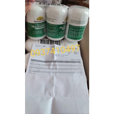 Vitamin tổng hợp Nature’s Way Multivitamin 200 viên