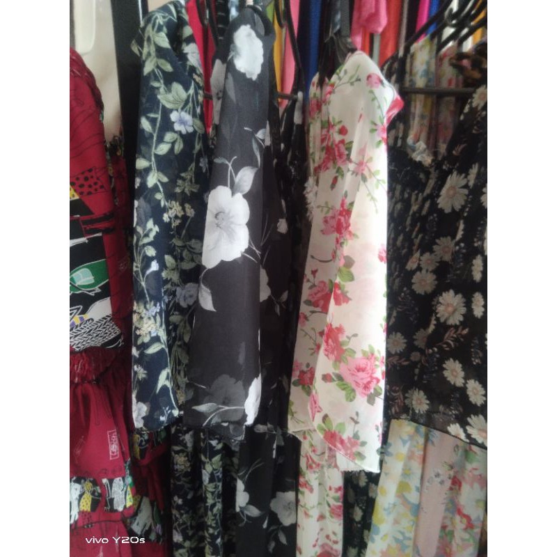 Đầm maxi voan hoa tiểu thư 🥰 | BigBuy360 - bigbuy360.vn