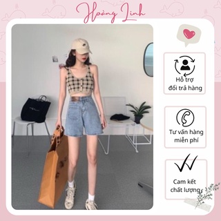 Quần  Short Cạp  Cao phong  cách  Hàn  Quốc