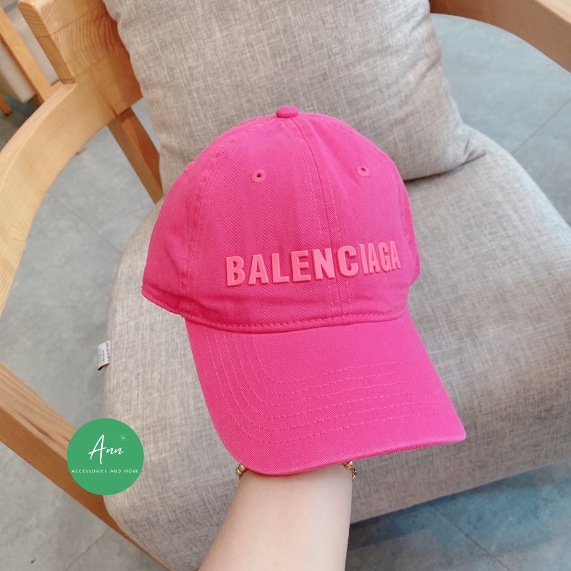 MŨ LƯỠI TRAI BALENCIAGA MỚI NHẤT, LOGO NỔI BẬT, BẢNG MÀU CỰC HOT, CHẤT VẢI KAKI MỀM MẠI, MŨ PHÙ HỢP CẢ NAM VÀ NỮ