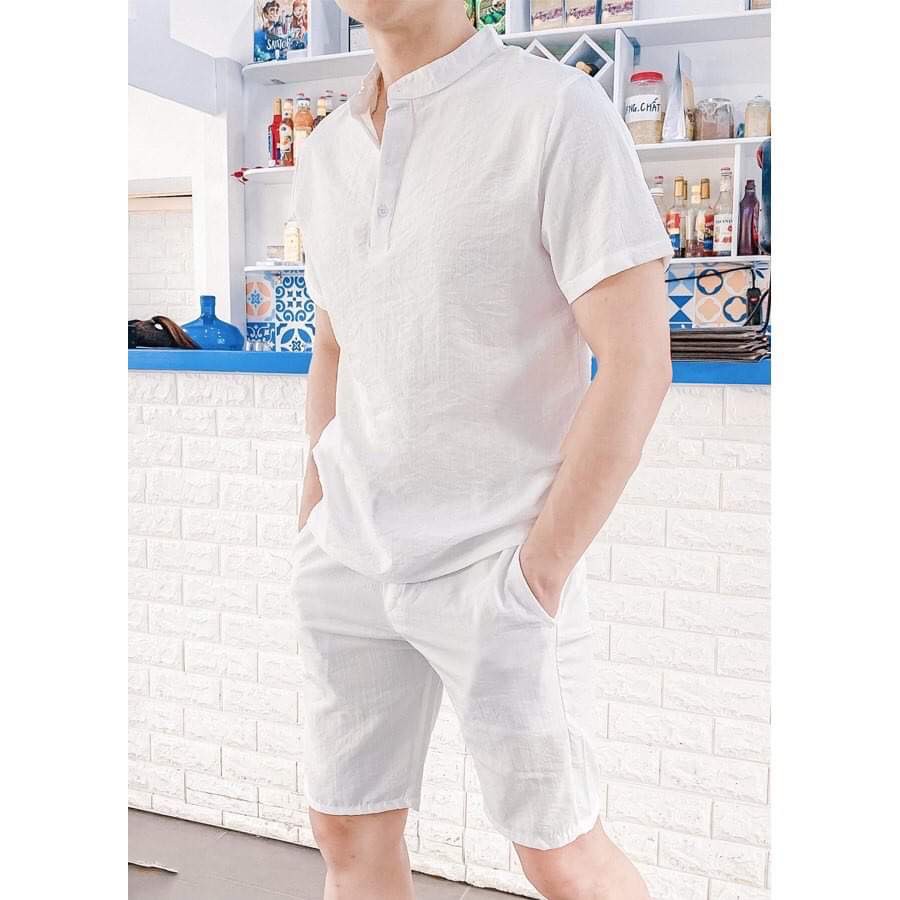 Bộ đũi nam cổ tàu THH0321