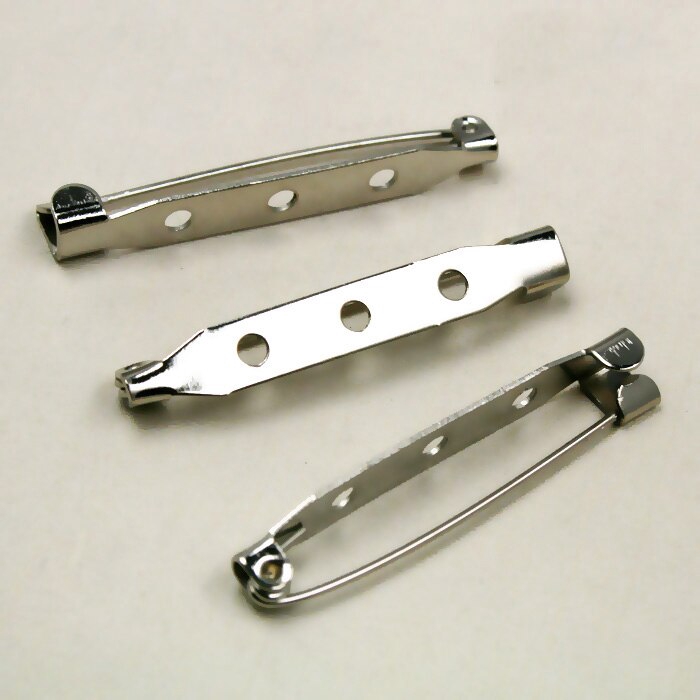 Bộ 60-150 ghim cài sau chất liệu đồng 20x5mm