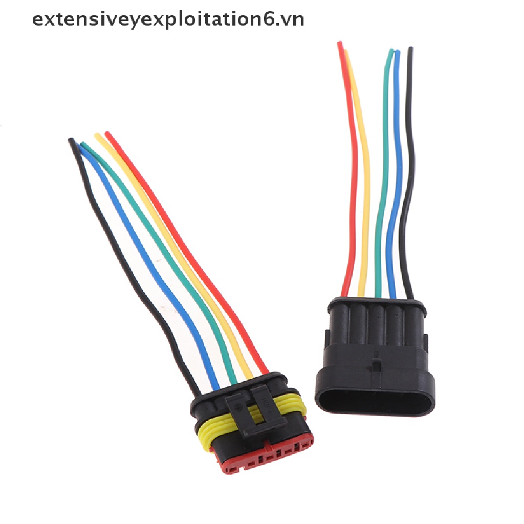 Đầu nối dây tự động 1 / 2 / 3 / 4 / 5 / 6pin chống nước cho xe hơi