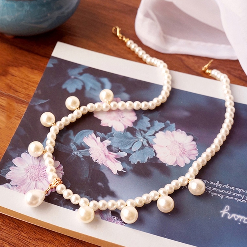 Flgo Dây Tua Rua Đính Ngọc Trai Nhân Tạo Cài Đầu Cho Đám Cưới