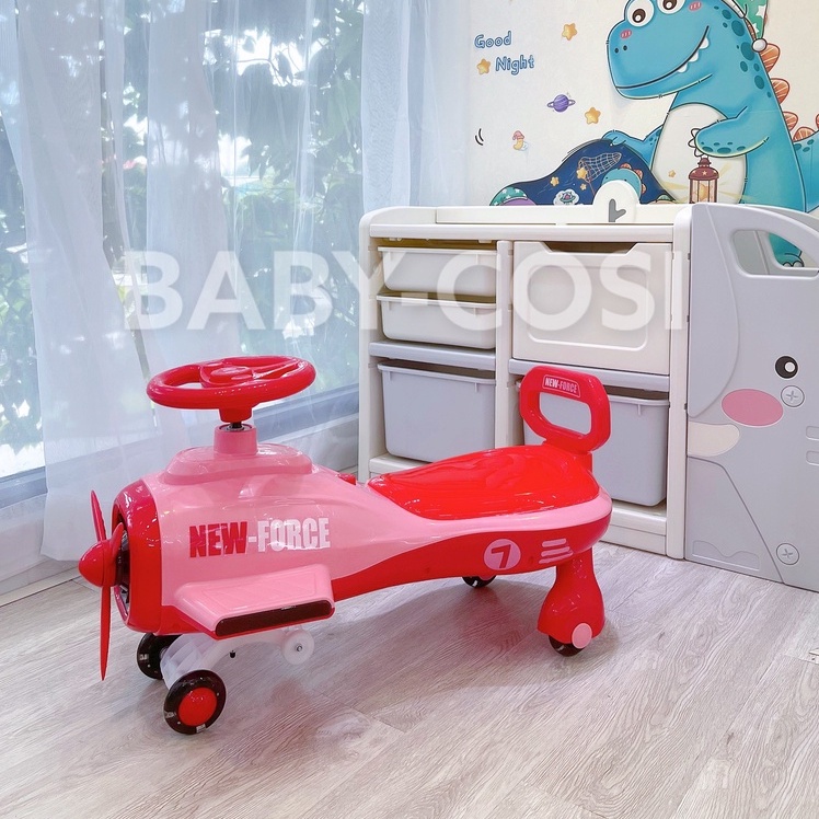 Xe lắc Máy Bay cao cấp cho bé Baby Cosi TWC04 siêu phẩm mới nhất năm 2022, có nhiều màu sắc cho bé lựa chọn Mozio store