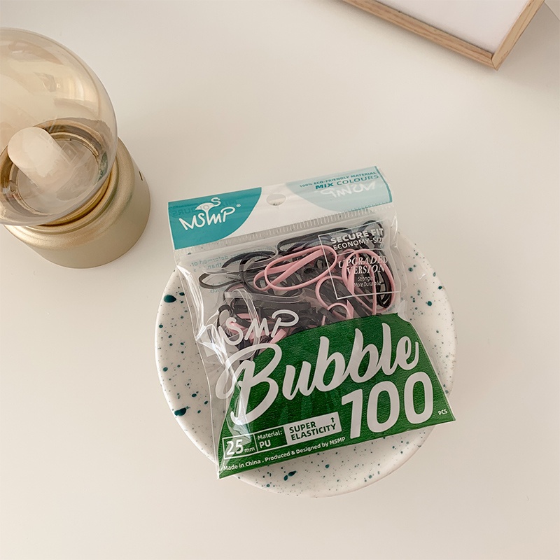 Dây Buộc Tóc Cao Su Cỡ Nhỏ Dùng Một Lần Cho Nữ