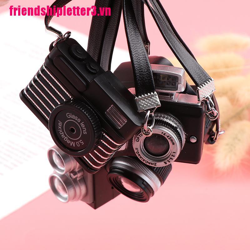 1 Mô Hình Máy Ảnh Kỹ Thuật Số Mini Cho Búp Bê