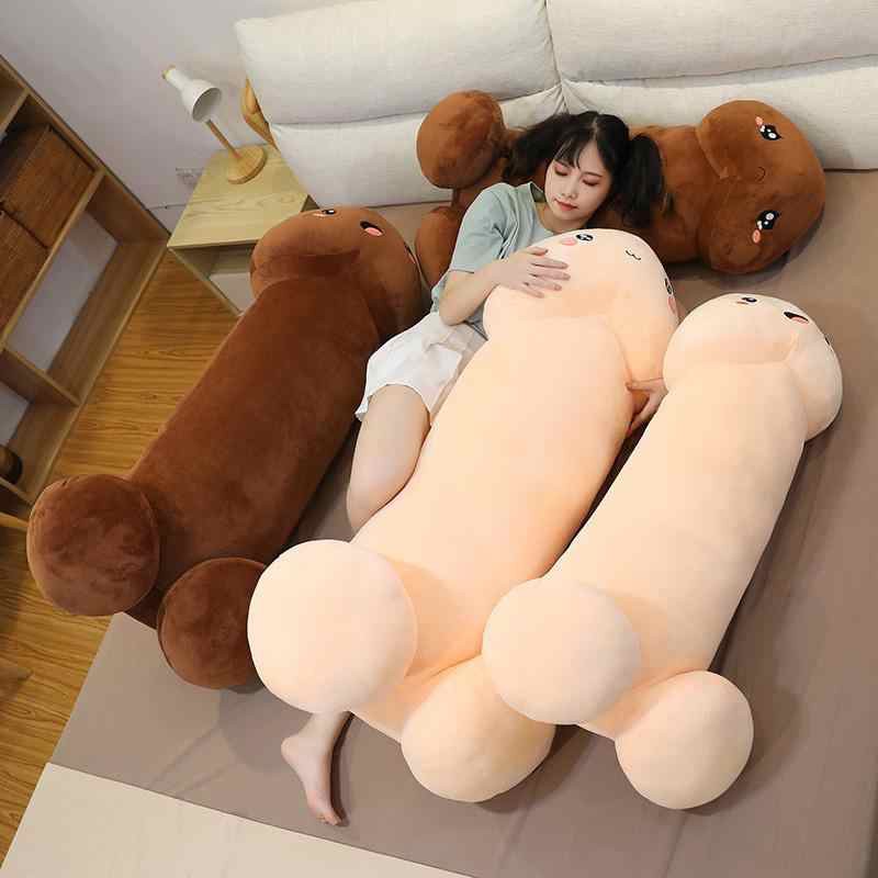 Thú Nhồi Bông Con Ciu Cute Siêu To Gấu Bông Gối Ôm Size Lớn - Vải Nhung Co Dãn 4 Chiều - Bông Gòn Cao Cấp - Yuta Home