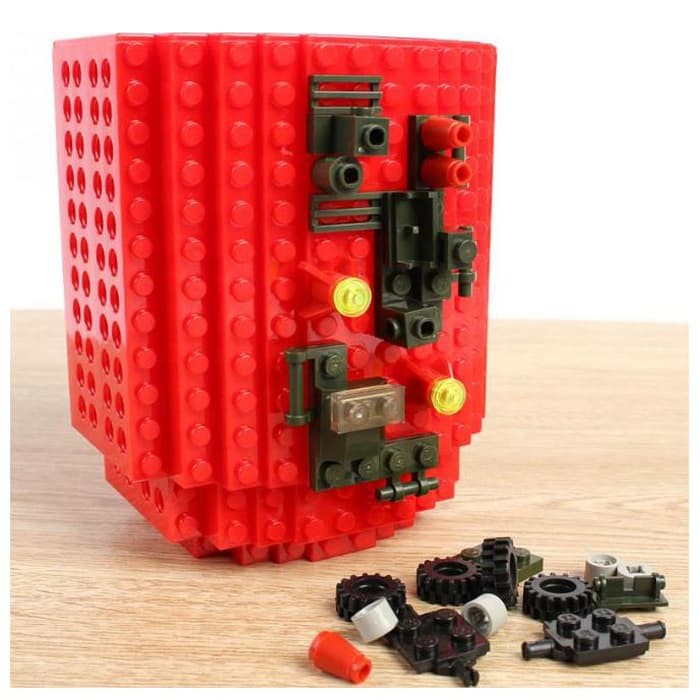 Lego Ly Thủy Tinh Uống Nước In Hình Lego Build-On - 936sn