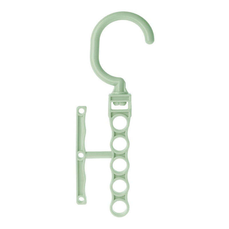 Móc Treo Quần Áo 5 Lỗ Xoay 360 Độ Đa Năng