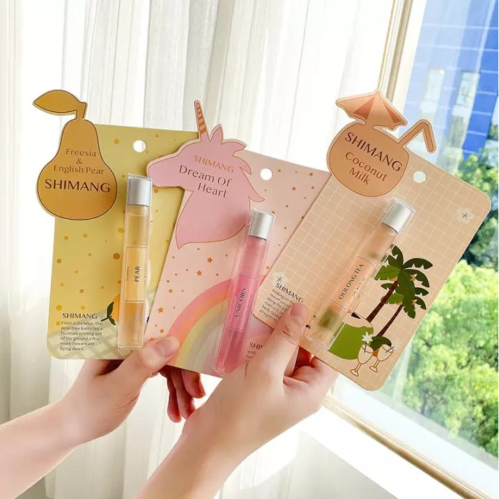 Nước hoa dạng lăn ShiMang 7 mùi hương tùy chọn 15ml | Thế Giới Skin Care