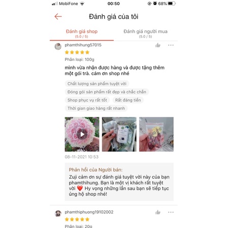 ✅ Trà Hoa Đậu Biếc sấy khô tự nhiên an toàn thực phẩm