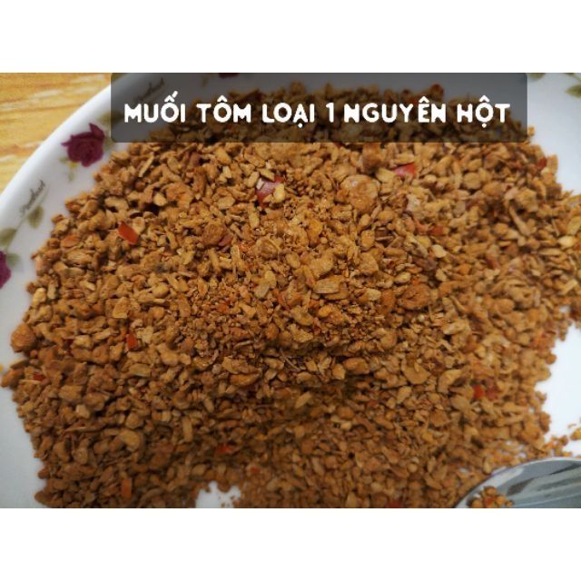 Muối Tôm Tây Ninh 500gr Loại 1 Chính gốc Gò Dầu Tây Ninh)