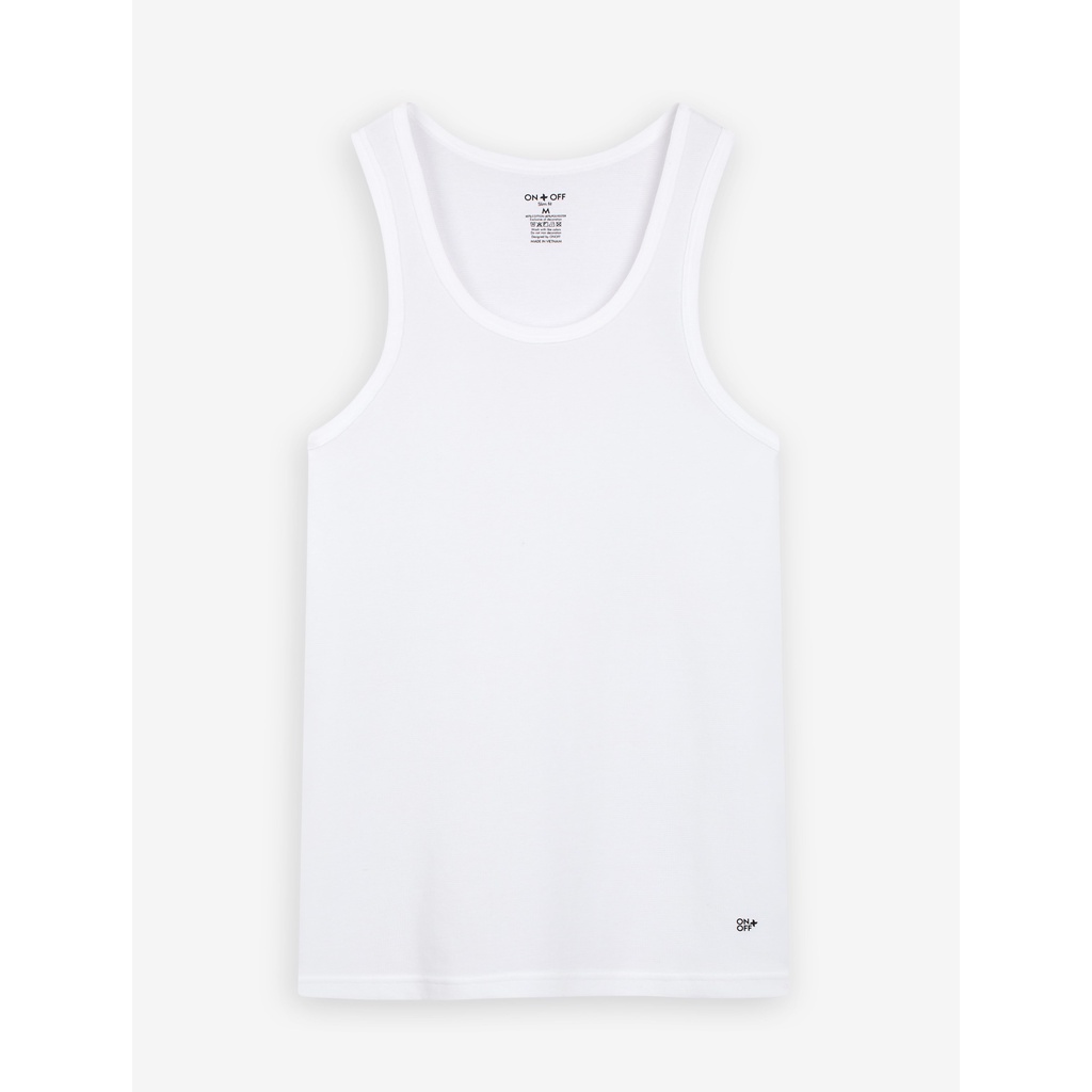 Áo tanktop nam ONOFF chất liệu Cotton mềm mịn, thấm hút tốt - 18IA22A021