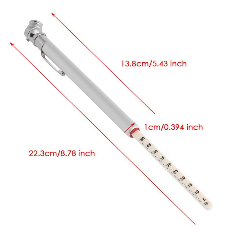 Đồng hồ đo áp suất lốp xe máy ô tô Honda Toyota etc