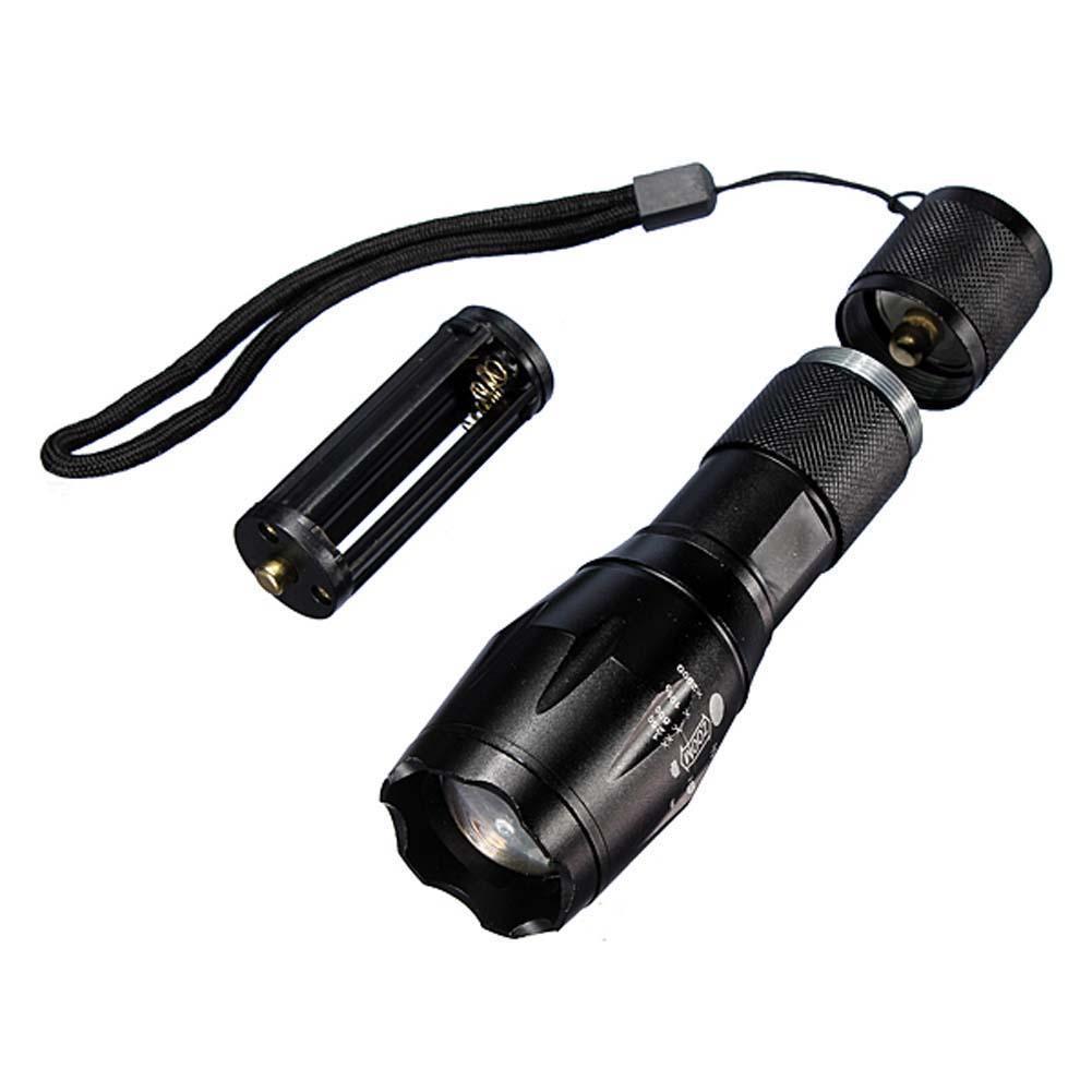 Đèn pin siêu sáng 5000lm 5 chế độ xml t6 led 18650