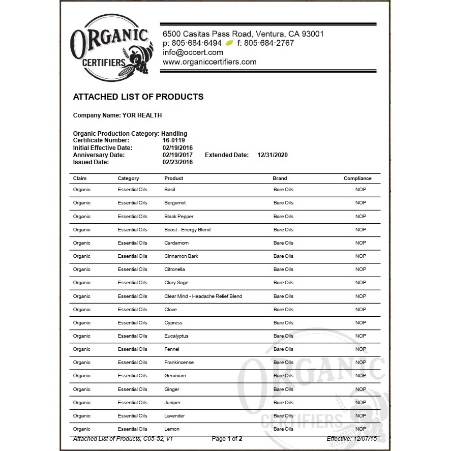 [MADE IN USA] Tinh dầu bạc hà - Peppermint Essential Oil (Tinh dầu hữu cơ Bare Oils - USDA Organic) | BigBuy360 - bigbuy360.vn