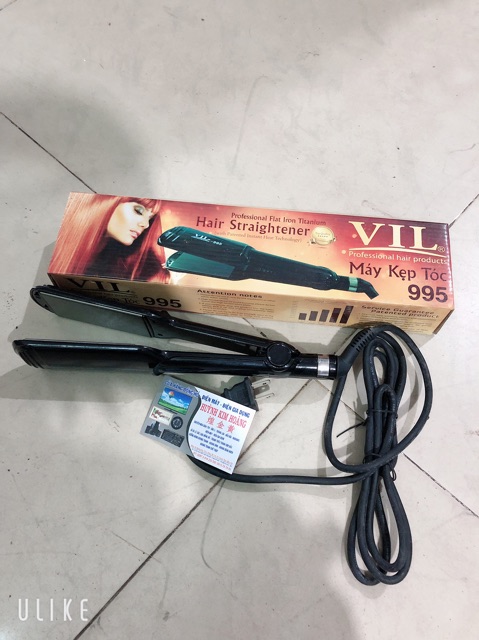 MÁY KẸP DUỖI TÓC VIL 995 CAO CẤP CHUYÊN DỤNG