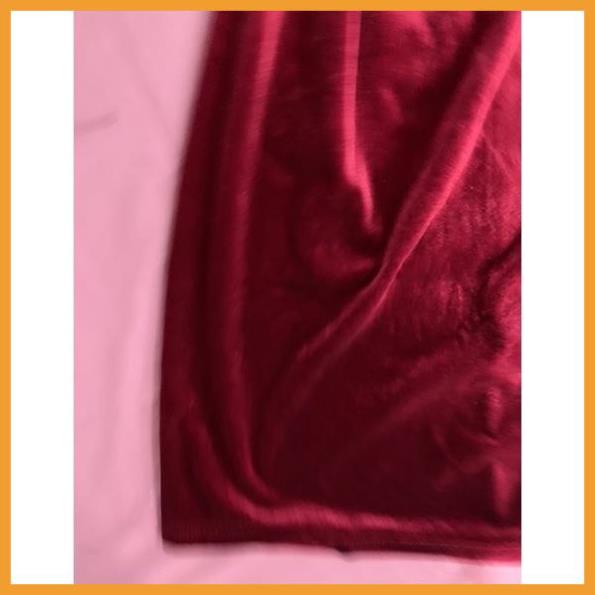 [ HÀNG TUYỂN CHỌN LOẠI 1] ❌❌PASS váy body nhung màu đỏ đô,thanh ly váy nhung body