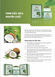 Tinh dầu dừa nguyên chất