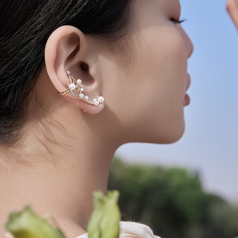 Khuyên tai BAMOER bạc 925 nhiều thiết kế tùy chọn thời trang dành cho nữ