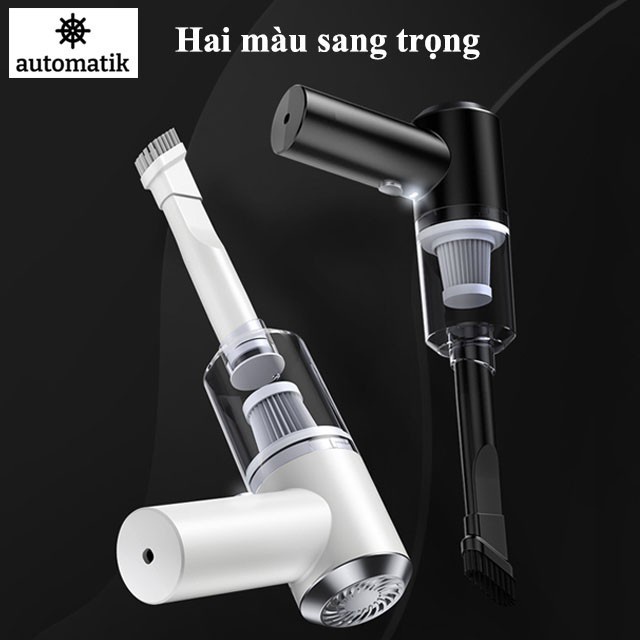 Máy hút bụi cầm tay mini không dây siêu tiện lợi, hút bụi xe ô tô,hút bụi giường nệm lông thú cưng - SẠC USB