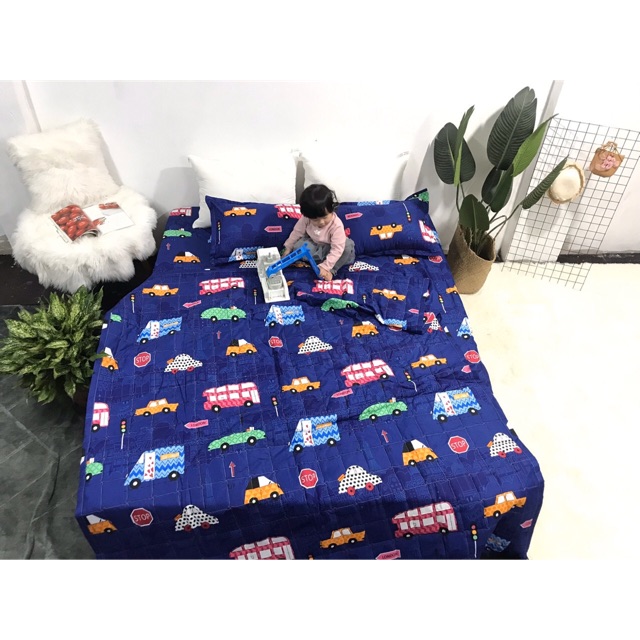 Bộ 5 món hè cotton poly mẫu Ô Tô