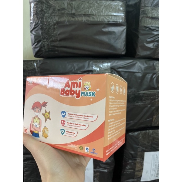 Khẩu trang trẻ em Ami hàng chính hãng