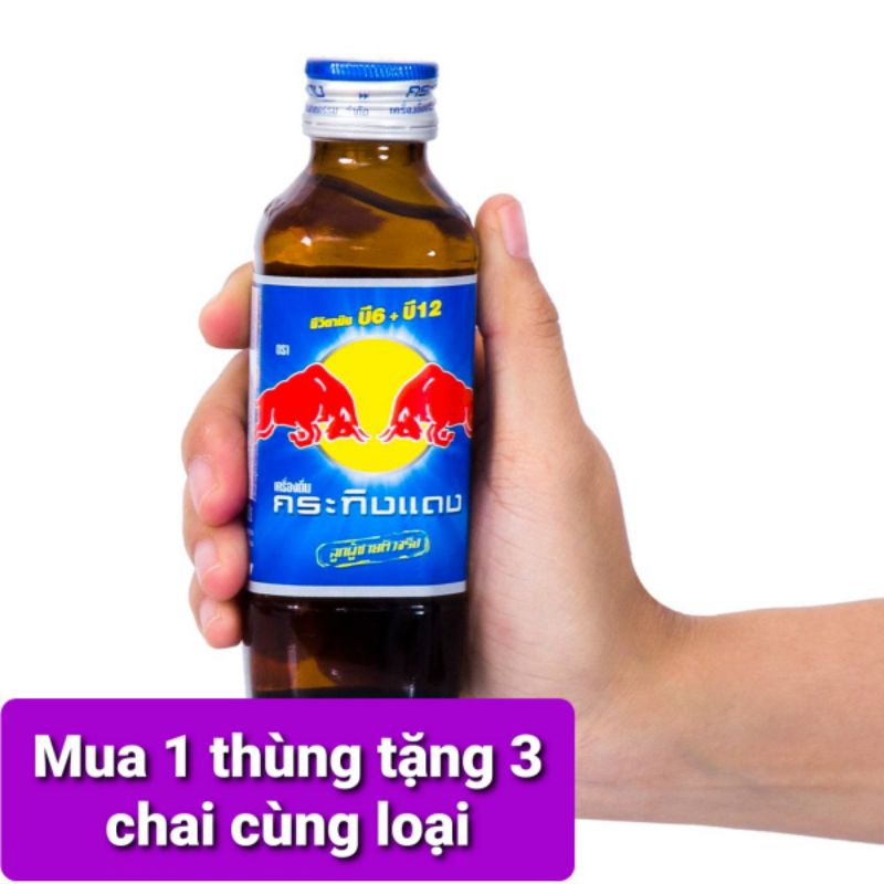 Nước tăng lực Redbull chai thủy tinh - Thùng 50 chai x 150ml