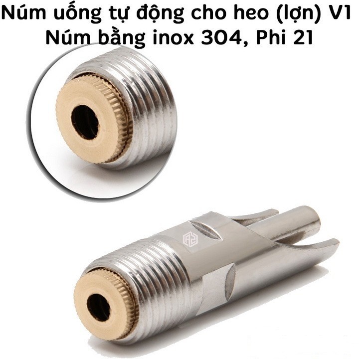 Combo 5 núm uống tự động cho heo