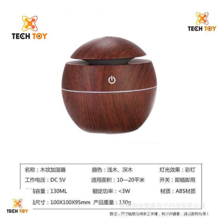 SIÊU HOT SIÊU RẺ GIÁ SỈ  Máy phun sương tạo ẩm khuếch tan tinh dầu vân gỗ ĐÀ NẴNG TECHTOY 2020