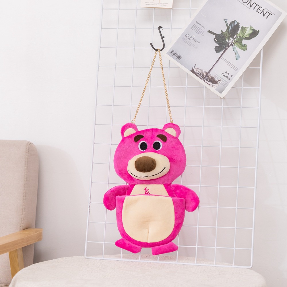 Gấu dâu Lotso Winnie Lotso Túi Đựng Đồ Treo Tường / Cửa Ra Vào / Sau Họa Tiết Hoạt Hình Stitch / Gấu Dâu